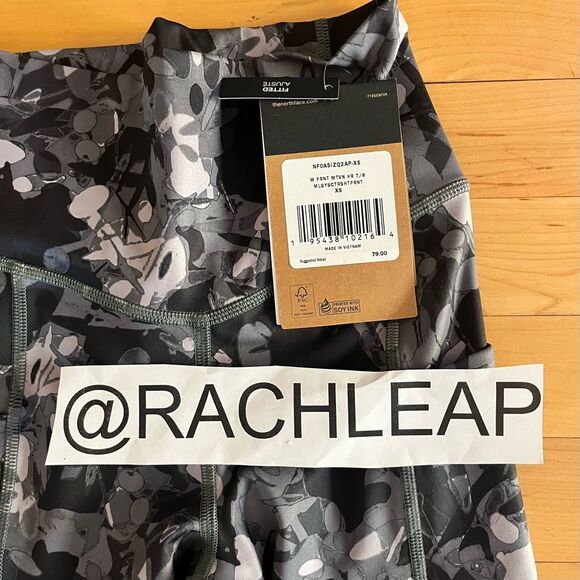 THE NORTH FACE Printed Motivation High-Rise 7/8 Pocket Tight - Women's XS m5 - Picture 4 of 5